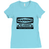 may contain alcohol Ladies Fitted T-Shirt
