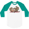 zombies!! 3/4 Sleeve Shirt