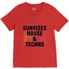 Sunrises House &amp; Techno V-Neck Tee
