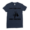 i love it when a plan comes together Ladies Fitted T-Shirt