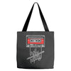 roll and replay Tote Bags