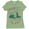life is a journey, enjoy the ride Ladies Fitted T-Shirt