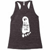 eat drink and be scary Racerback Tank