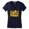 Harry Potter Schoolbus Women's V-Neck T-Shirt