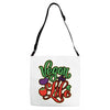 vegan for life Adjustable Strap Totes