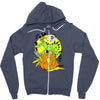 croc o ween Zipper Hoodie