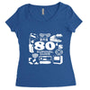 80s survival guide cassette high Women's Triblend Scoop T-shirt