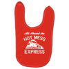 all aboard hot mess express train Baby Bibs