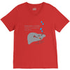 cloudy V-Neck Tee
