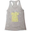 easier said than done Racerback Tank