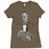 boss' cat Ladies Fitted T-Shirt