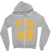 check yo'self before you rex yo'self Zipper Hoodie