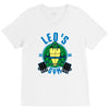 leo's gym V-Neck Tee