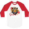 Girl Power White Write 3/4 Sleeve Shirt