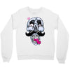 king of mustache Crewneck Sweatshirt
