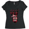 have a holly jolly merry christmas Women's Triblend Scoop T-shirt
