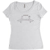 goosebumps Women's Triblend Scoop T-shirt