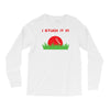 disc golf dirty sex joke pun ground penetration Long Sleeve Shirts