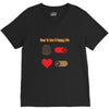 How To Live A Happy Life V-Neck Tee