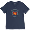 beer and bike tours V-Neck Tee