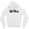i like big buns bunny love Zipper Hoodie