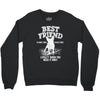 Best Friend Pug Crewneck Sweatshirt