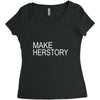 make herstory Women's Triblend Scoop T-shirt