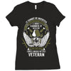 I Own It Forever The Title Veteran Ladies Fitted T-Shirt