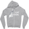 i cat even Zipper Hoodie