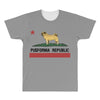 colifornia republic parody pugfornia republic All Over Men's T-shirt
