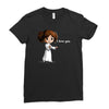 i love you Ladies Fitted T-Shirt