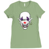 evil clown Ladies Fitted T-Shirt