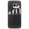 banksy funny human evolution indie Samsung Galaxy S7 Edge Case