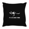 cricket it's an aussie thing Throw Pillow
