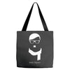 adolf hipster hitler geek Tote Bags
