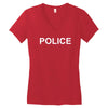 police Women's V-Neck T-Shirt