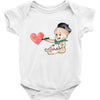Cute Painter Baby Bodysuit