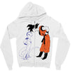 goku vs freeza 2 Zipper Hoodie