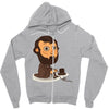 abraham play the game Zipper Hoodie