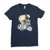 heroes of the space Ladies Fitted T-Shirt