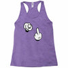 mickey fuck you rouge Racerback Tank