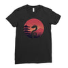 Japan Land Ladies Fitted T-Shirt