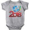 world cup 2018 Baby Bodysuit