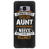 Super Cool Aunt Of A Freaking Awesome Niece Samsung Galaxy S8 Plus