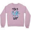 peanut butter and jelly   bff Crewneck Sweatshirt