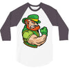 happy saint patrick day 3/4 Sleeve Shirt