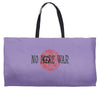 no more war Weekender Totes