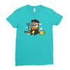 science wizard Ladies Fitted T-Shirt