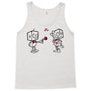cute love robots Tank Top