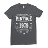 original parts vintage established 1979 perfectly aged Ladies Fitted T-Shirt